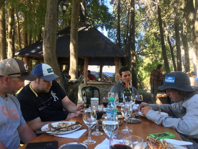 Lunch in the Andes